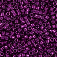 Miyuki delica Beads 11/0 - Galvanized dyed dark fuchsia DB-463